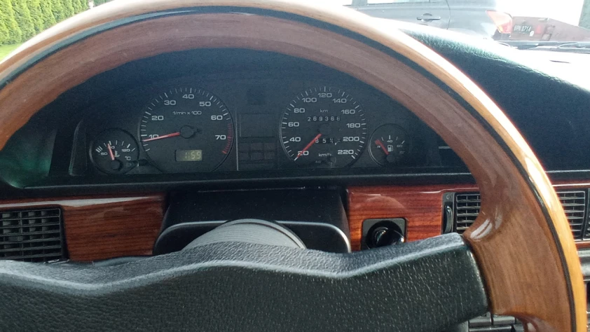Audi 100 - Rok 1989 - Kolor SREBRNY