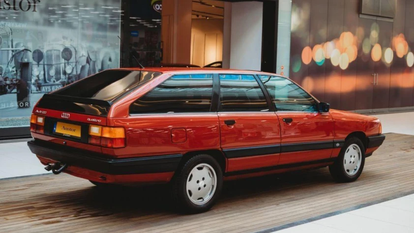 Audi 100 C3 Quattro Cygaro- Rok 1988 - Kolor Czerwony