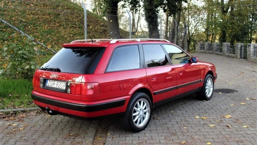 Audi A6 QUATTRO- Rok 1992 - Kolor Czerwony 