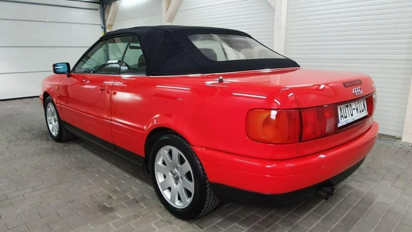 Audi Cabriolet 2.6 V6- Rok 1997 - Kolor Czerwony