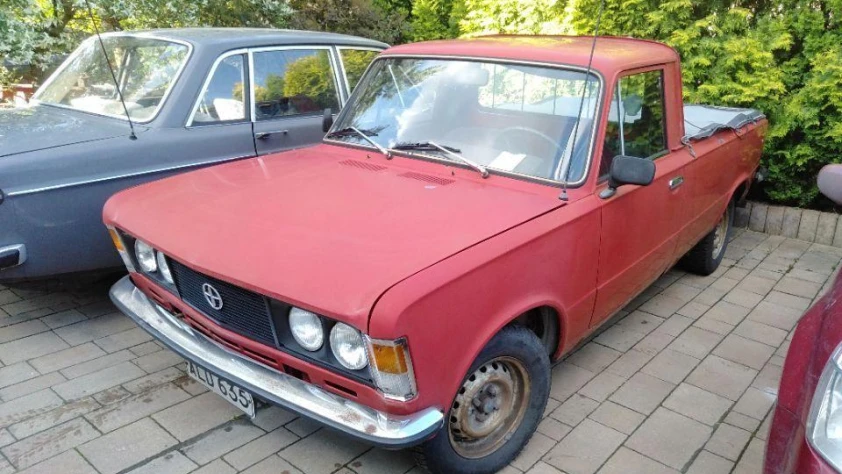 Fiat 125p- Rok 1983 - Kolor Czerwony