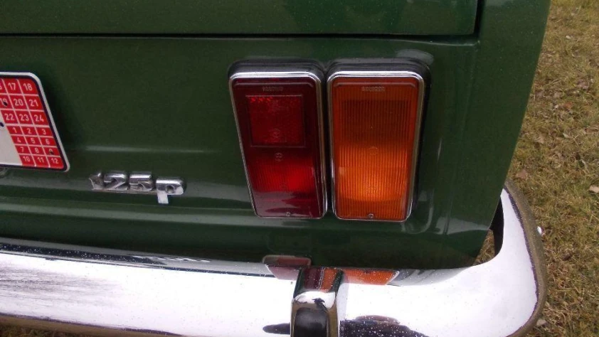 Fiat 125p- Rok 1974 - Kolor Zielony