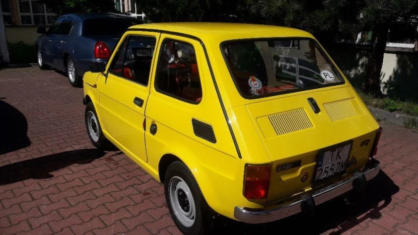 Fiat 126p- Rok 1983 - Kolor Żółty