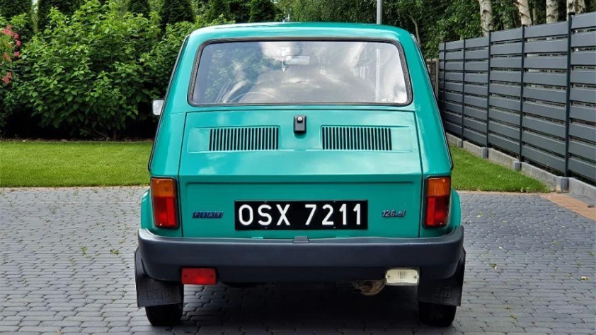 Fiat 126p EL- Rok 1994 - Kolor Zielony