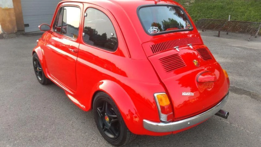 Fiat 500 Abarth- Rok 1970 - Kolor Czerwony