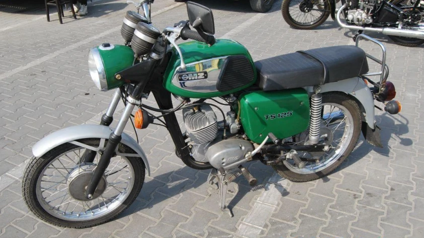 Inne MZ TS- Rok 1967 - Kolor Zielony 