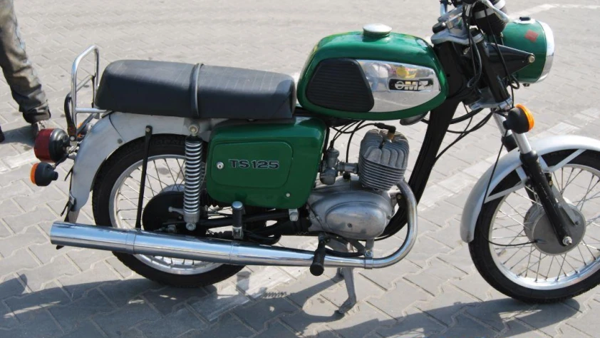 Inne MZ TS- Rok 1967 - Kolor Zielony 