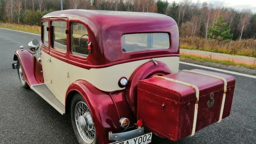 Inne Rover 12- Rok 1936 - Kolor Bordowy