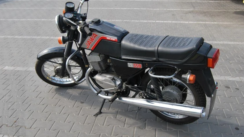 Jawa TS 350- Rok 1990 - Kolor Czarny