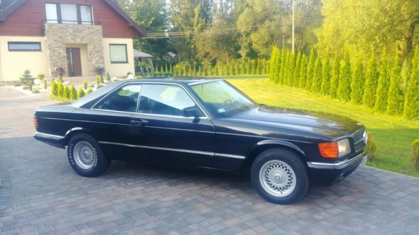 Mercedes W126 500 SEC 1983 44 900 PLN Otoklasyki.pl
