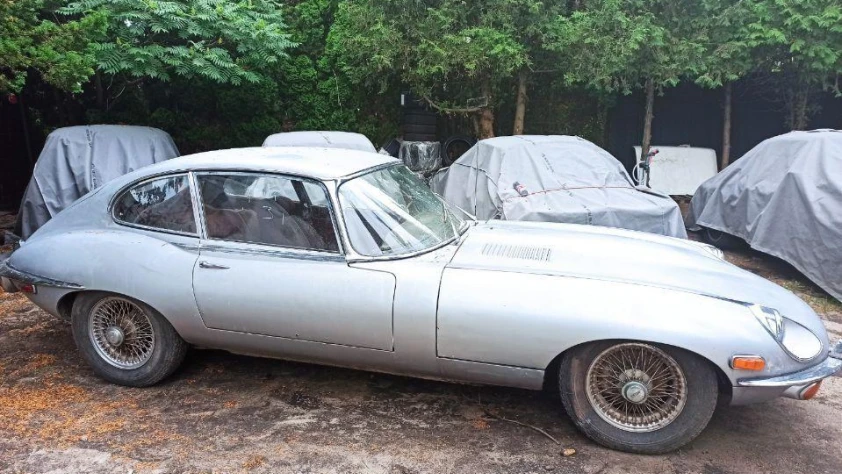 Na Projekt: Jaguar E-Type- Rok 1969 - Kolor Srebrny