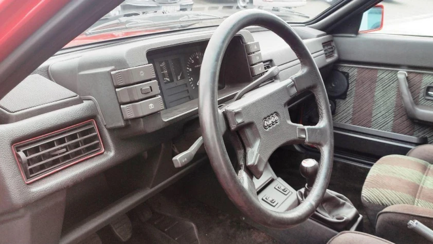 Audi Quattro- Rok 1982 - Kolor Czerwony