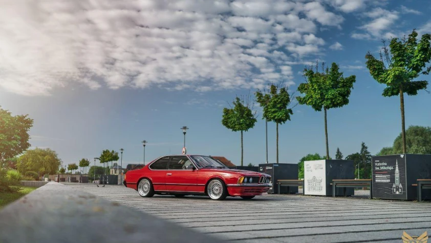 BMW 635CSI E24- Rok 1981 - Kolor Czerwony