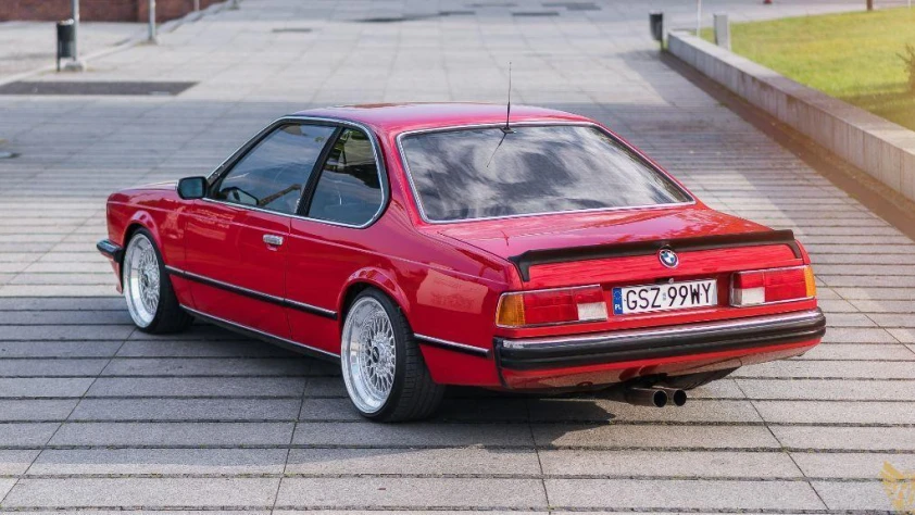BMW 635CSI E24- Rok 1981 - Kolor Czerwony