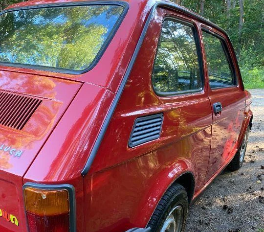 Fiat 126- Rok 1998 - Kolor Czerwony