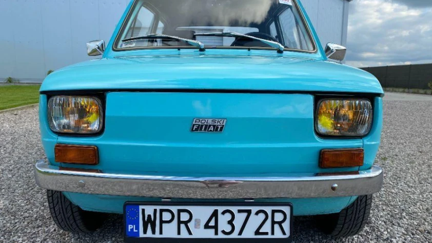 Fiat 126p- Rok 1978 - Kolor Niebieski