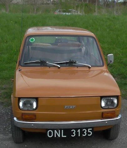 Fiat 126p- Rok 1980 - Kolor Inny kolor