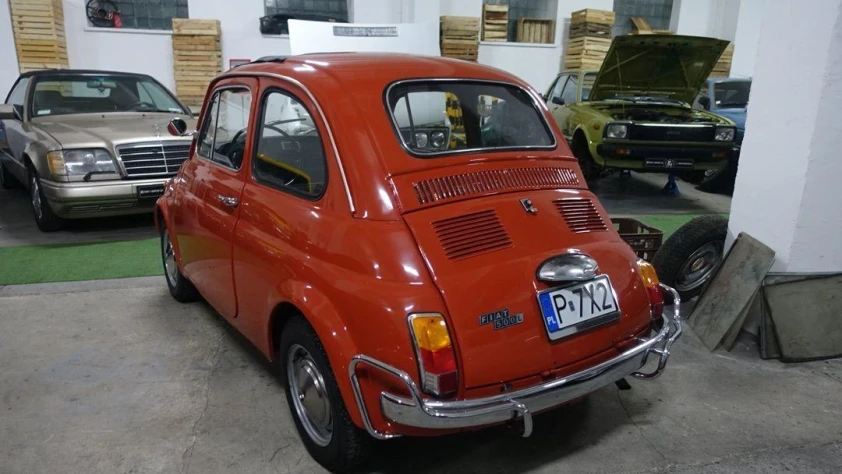 Fiat 500L- Rok 1970 - Kolor Czerwony