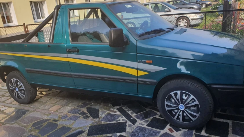 Fiat Fiorino- Rok 1998 - Kolor zielony