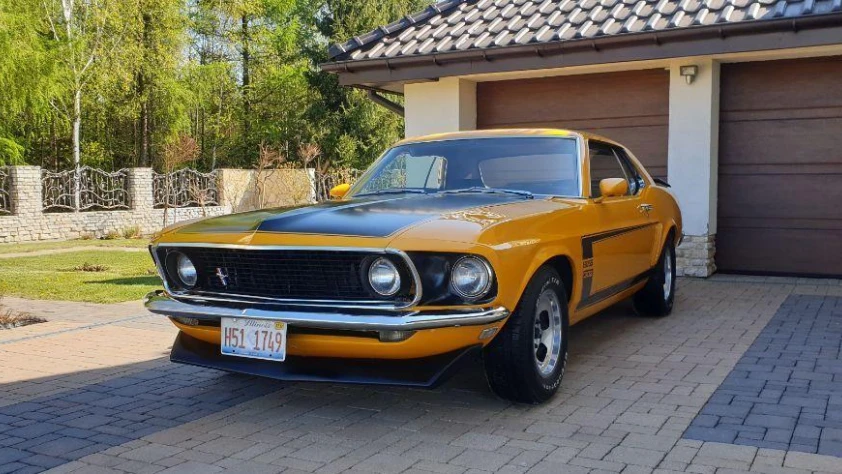 Ford Mustang- Rok 1969 - Kolor Żółty