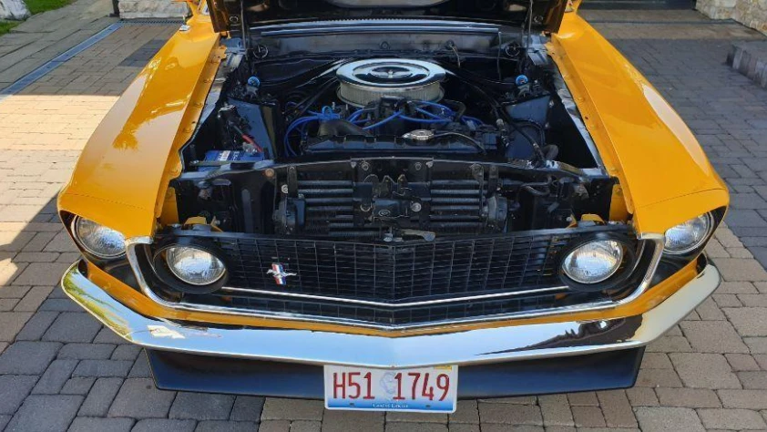 Ford Mustang- Rok 1969 - Kolor Żółty