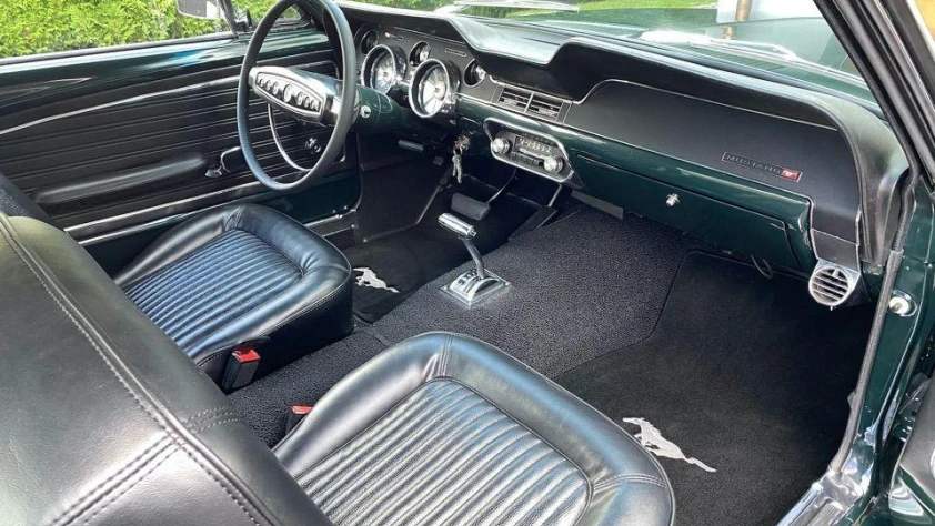 Ford Mustang- Rok 1968 - Kolor Zielony