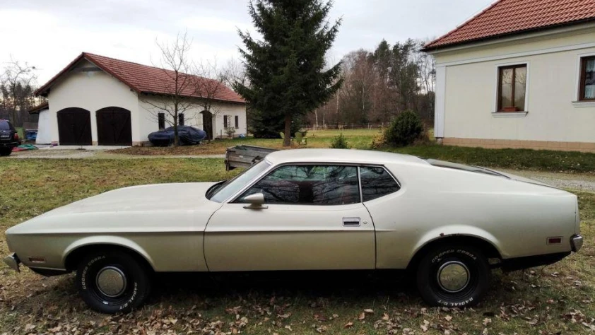 Ford Mustang Mach 1- Rok 1971 - Kolor Srebrny