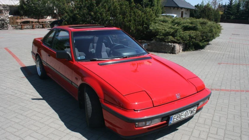 Honda Prelude EX- Rok 1990 - Kolor Czerwony