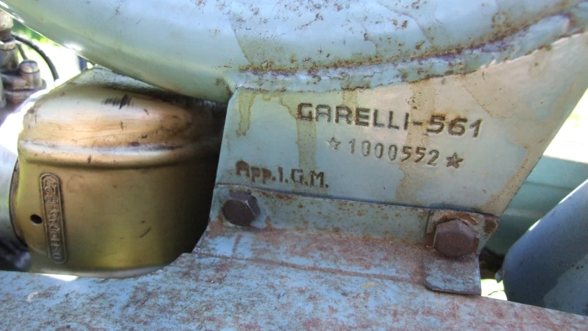 Inne Garelli Garellino- Rok 1958 - Kolor niebieski