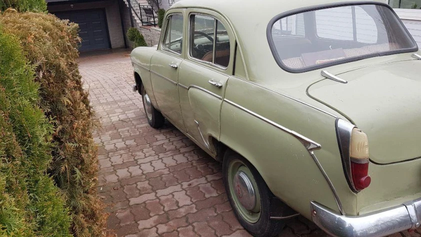 Inne Moskwicz 407- Rok 1960 - Kolor Zielony