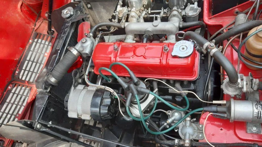 Inne  Triumph Spitire- Rok 1962 - Kolor Czerwony