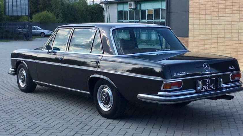 Mercedes W108 280SEL- Rok 1971 - Kolor Brązowy