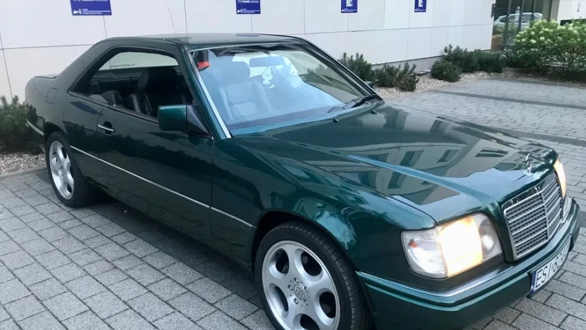 Mercedes W124 - Rok 1995 - Kolor Zielony