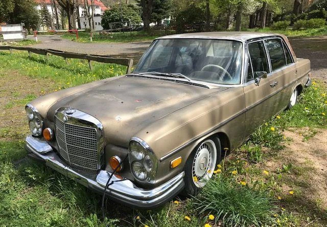 Na Projekt: Mercedes 300SEL W109- Rok 1972 - Kolor Złoty