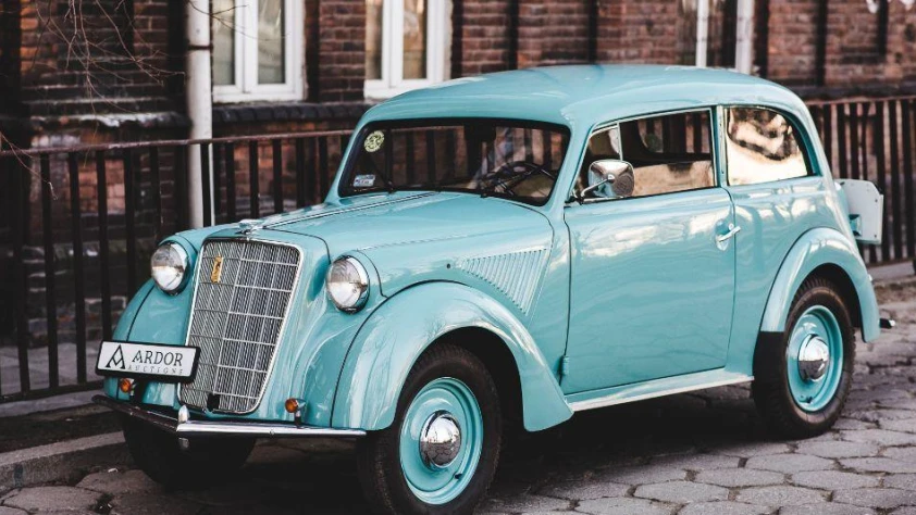 Opel Olympia- Rok 1936 - Kolor Zielony