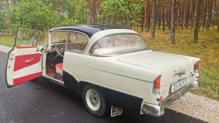 Opel Rekord P1 Olimpia- Rok 1958 - Kolor Biały