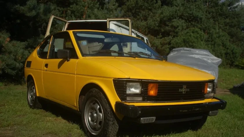 Suzuki  SC100GX - Rok 1980 - Kolor Żółty – Złoty