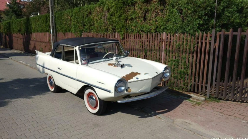 Volkswagen Ampficar - Rok 1964 - Kolor Biały