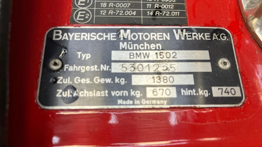 BMW 1502 1976 - zdjęcie dodatkowe nr 18