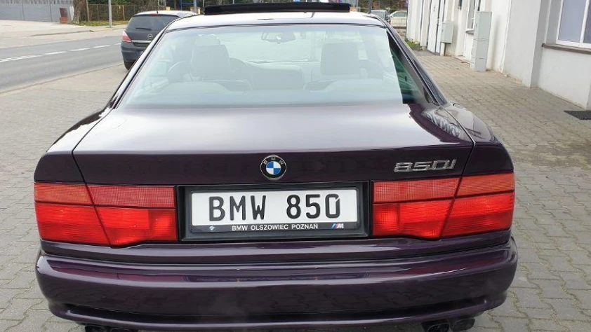 BMW Seria 8 E31 850i  1992 - zdjęcie dodatkowe nr 10