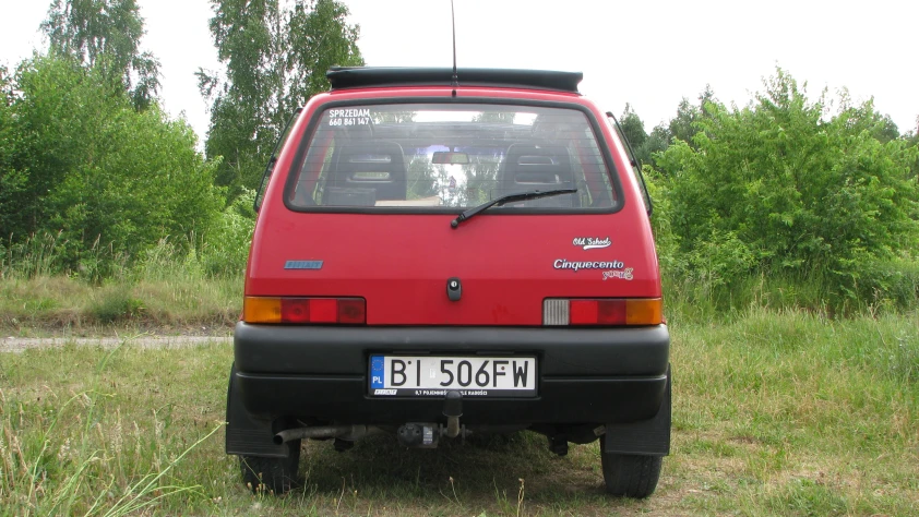 Fiat Cinquecento young 700 faltdach 1996 - zdjęcie dodatkowe nr 6