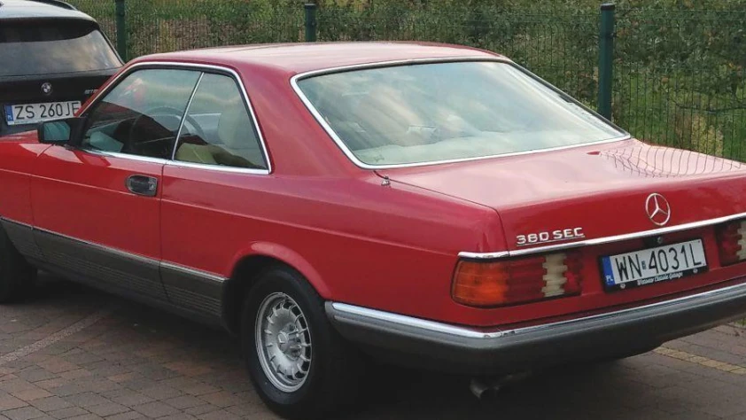 Mercedes SEC 380 C126 V8 1983 - zdjęcie dodatkowe nr 3