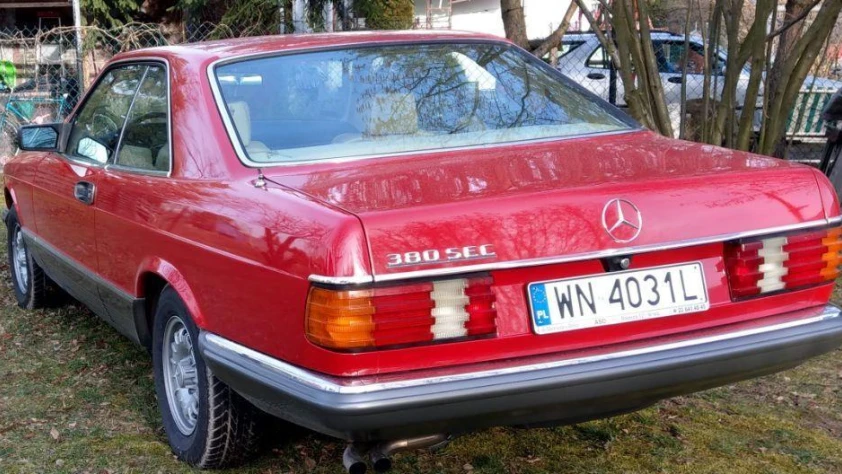 Mercedes SEC 380 C126 V8 1983 - zdjęcie dodatkowe nr 11