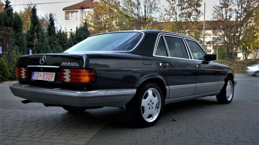 Mercedes Klasa S W126 S560 Long 1986 - zdjęcie dodatkowe nr 9