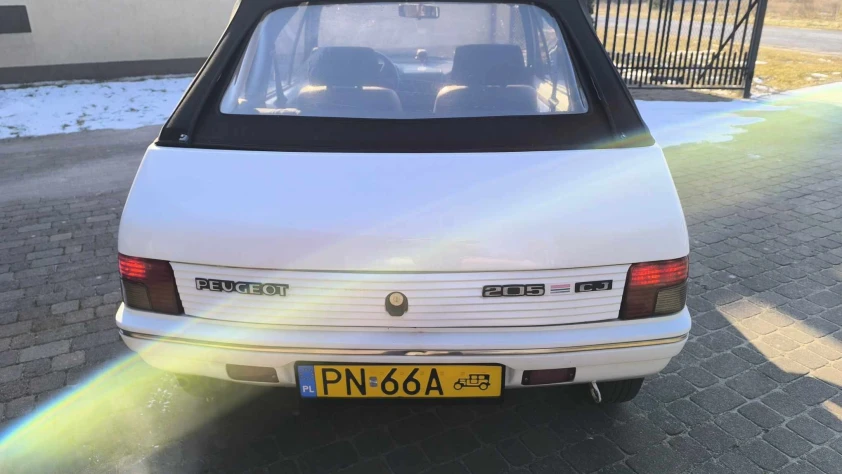Peugeot 205 CABRIO PININFARINA 1992 - zdjęcie dodatkowe nr 5