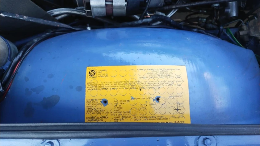 Triumph TR6 Cabrio 1975 - zdjęcie dodatkowe nr 9